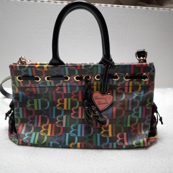 Dooney & Bourke purse coated authentic excellent condition - Picture 4 of 16